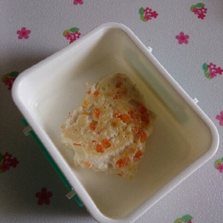 【離乳食後期】柔らか豆腐ハンバーグ